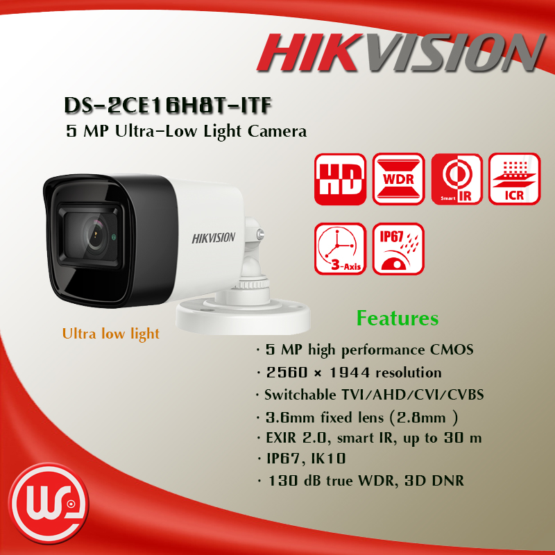 DS-2CE16H8T-ITF - We-prosmarttech ให้บริการและติดตั้งระบบรักษาความ ...